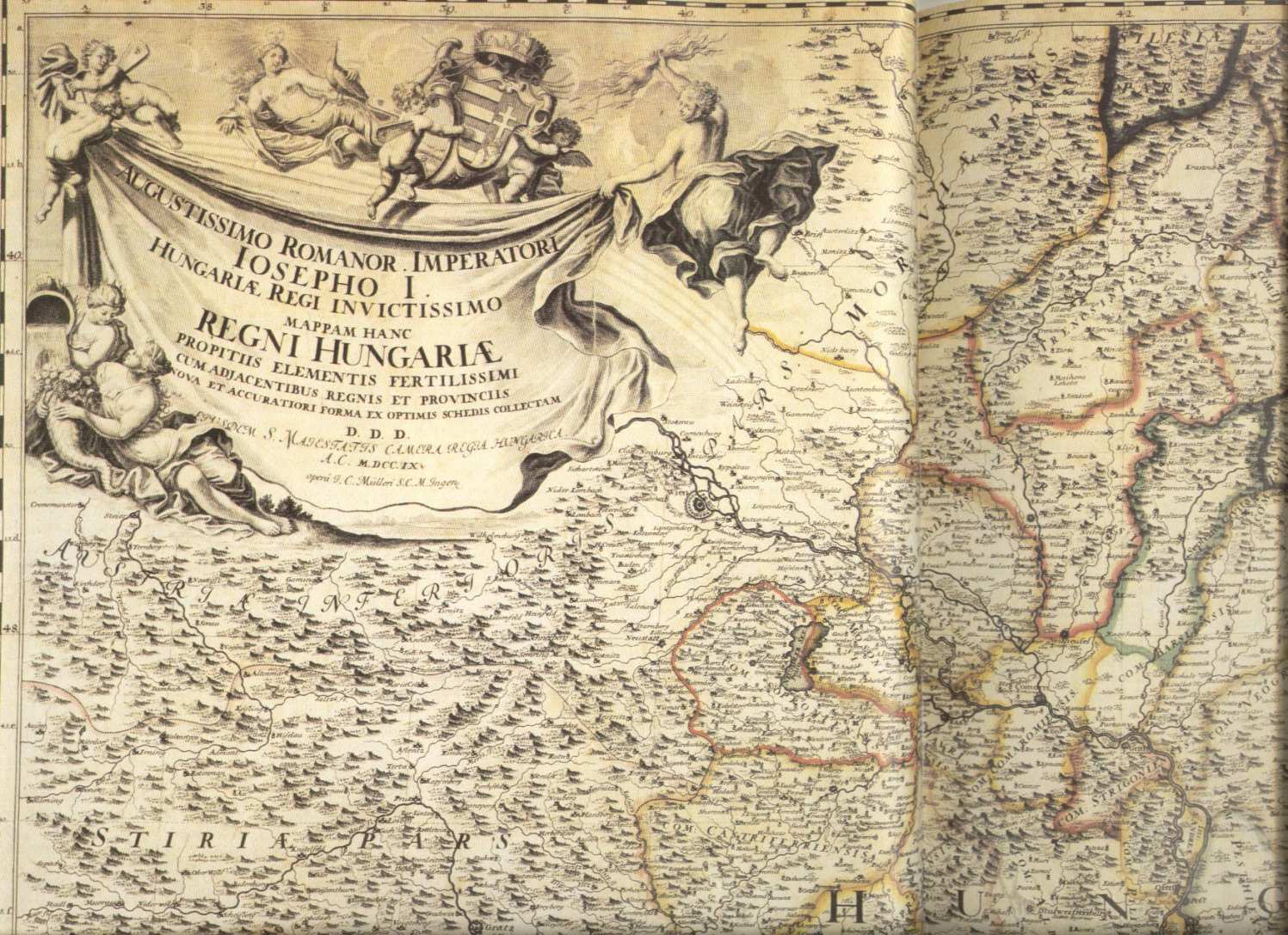 Johann Cristoph Müller s map