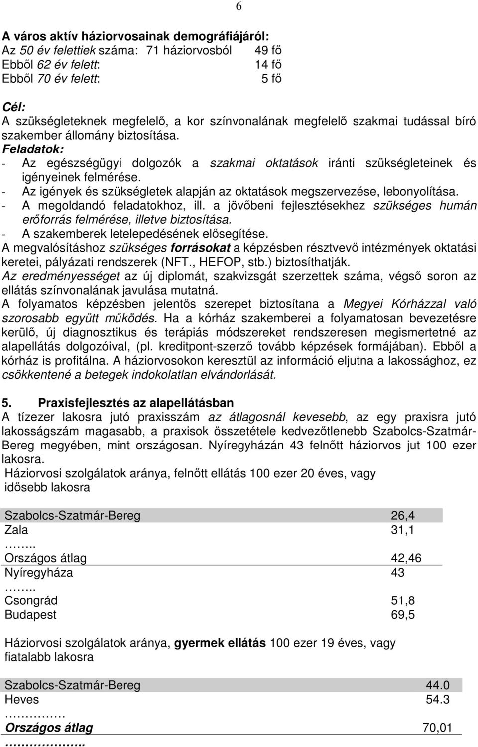 - Az igények és szükségletek alapján az oktatások megszervezése, lebonyolítása. - A megoldandó feladatokhoz, ill. a jövőbeni fejlesztésekhez szükséges humán erőforrás felmérése, illetve biztosítása.