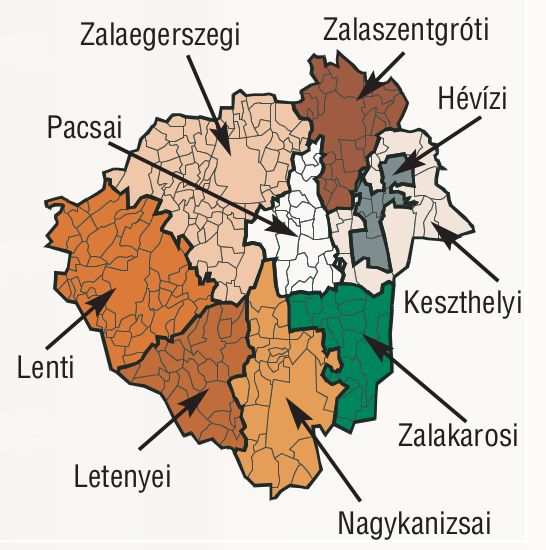 1. Določitev madžarske regije, ki je predmet študije Območje Programa za evropsko teritorialno sodelovanje SI-HU (madžarska stran mikroregije županije Zala