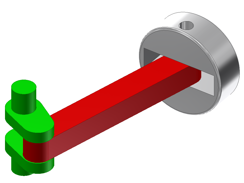 14 Az elkészült 3D-s összeállítási modellt - megfelelő PDF olvasó esetén - a következő