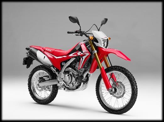 HONDA CRF250L - 2017 Sajtóközlemény kiadásának dátuma: 2016.11.07 Összegzés: A CRF450R új, feltűnő stílusában folytatja pályafutását a sokoldalú, bármilyen szerepkörre alkalmas CRF250L.