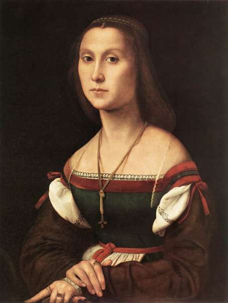 Raffaello, Sanzio Hölgy arcképe 1507