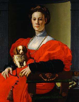 Bronzino, Agnolo Hölgy portréja 1533