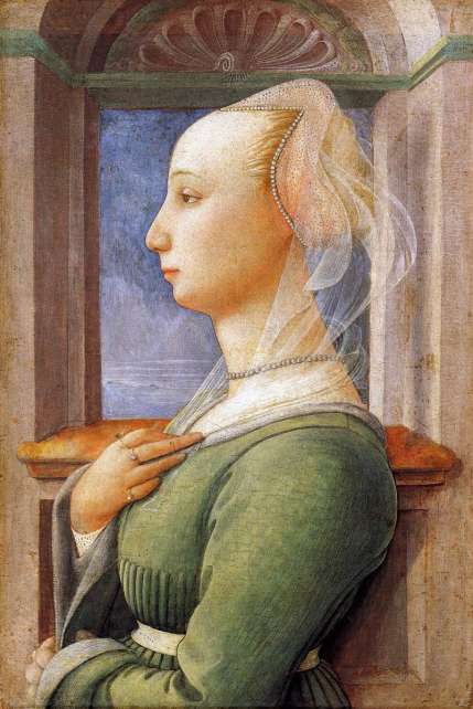 Fra Filippo Lippi Hölgy portréja