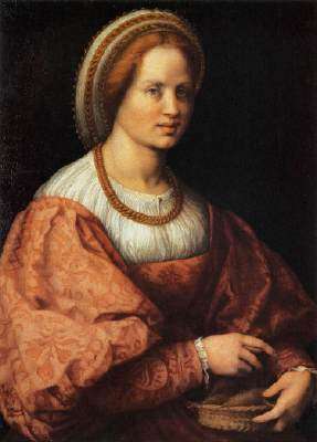 Andrea del Sarto Hölgy arcképe