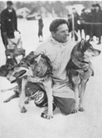 44 Stregova Zsolt, Bíró Melinda, Széles-Kovács Gyula Kutyaszánhúzás 6. kép: Az 1932-es olimpia kutyaszánhúzás versenye.