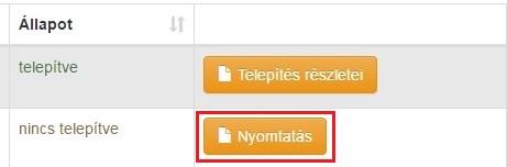 ezt követően megvásárolhatja arra jogosult vállalkozástól a kiválasztott berendezést, a Telepítési Tanúsítvány bemutatásával. 8.