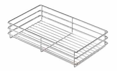 oldalsó keret Comfort Technikai leírás oldalt keret golyós teljes kihúzású síneken csillapítással korpusz szélesség 190 400 mm és magasság min.