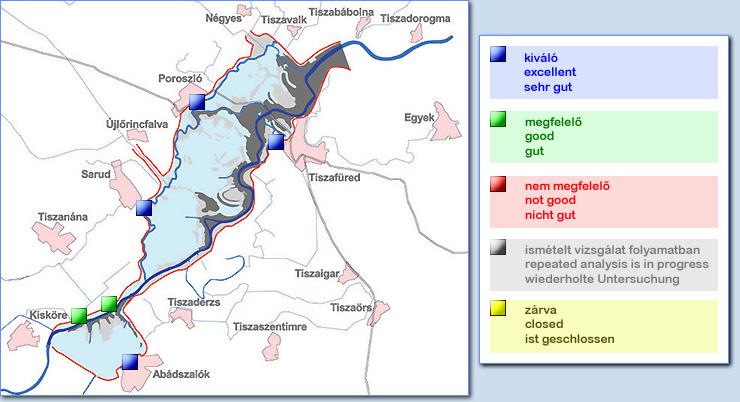 Tisza-tó vízminõségi tájékoztató A Tisza-tó vízminõségi állapotáról és a tó üzemeltetési feltételeirõl 2003 tól ad tájékoztatást a Felügyelõség a www.kotiktvf.kvvm.hu elérhetõségû web lapon.