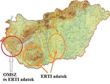 Időjárás okozta károk az erdőben fagykár Téli károk (fagykár, jégkár, zúzmarakár, hókár) Aszálykárok Széldöntés, vihardöntés okozta károk ERTI Erdővédelmi Osztálya összesíti az éves károsításokat, és