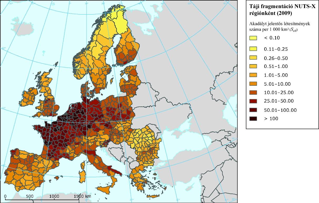 Teljes körű zöldfelületi adatfelvétel, adatbázis Magyarországon nincs.