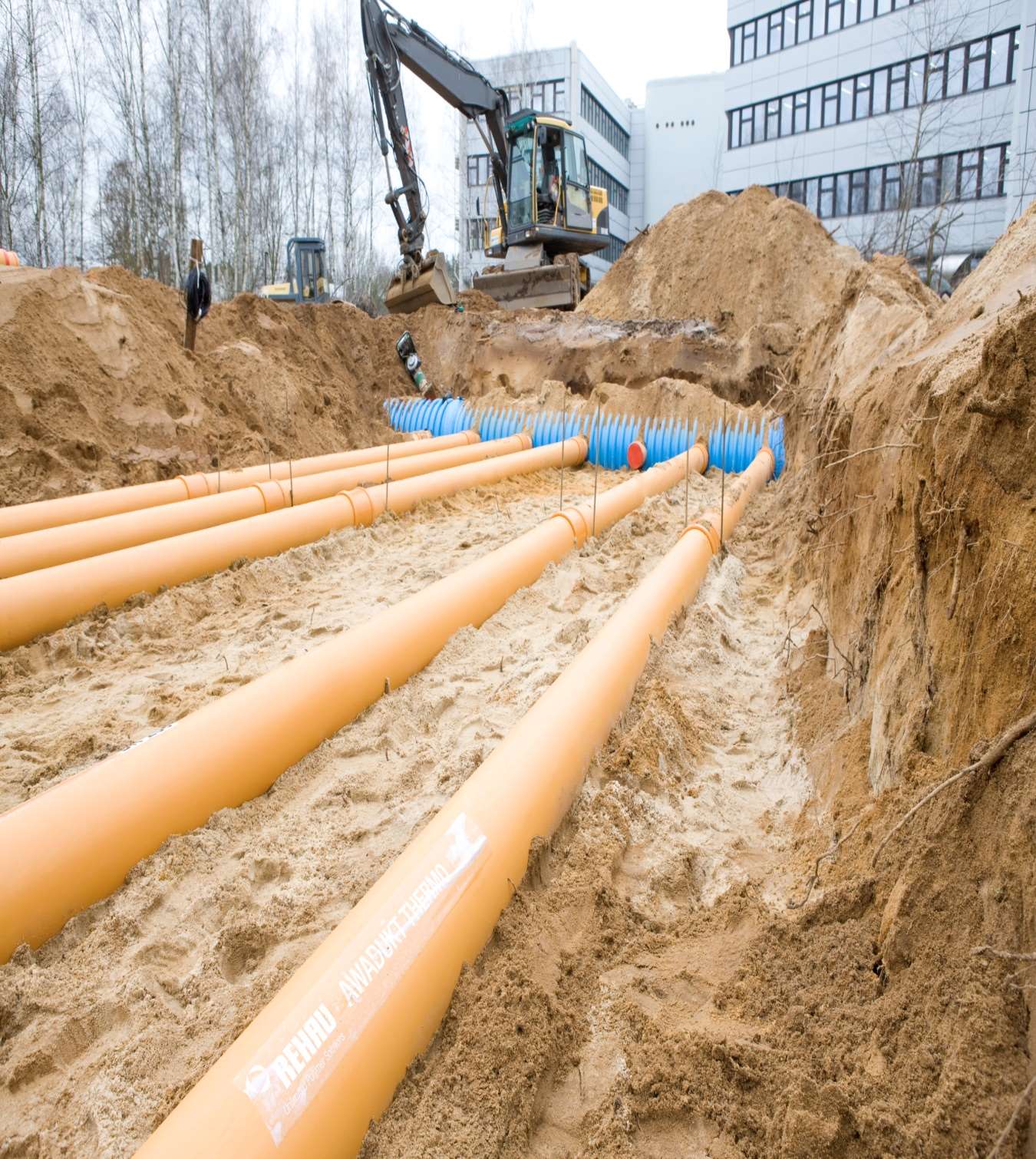 AWADUKT THERMO L-EWT méretezés - Méretezést befolyásoló tényezők: - Légmennyiség, fektetési mélység,talajjellemzők, helyszín klímaviszonyai, csőátmérő.