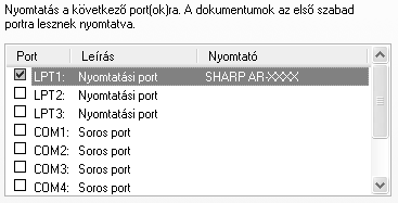 HIBAELHÁRÍTÁS Nem lehetséges a nyomtató vezérlő Plug and Play telepítése (Windows 000/XP) Ha nem sikerül a nyomtató vezérlő Plug and Play telepítése Windows 000/XP alatt (például azért, mert nem