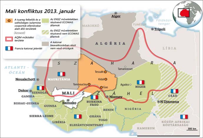 32 Besenyő János (Forrás: Le Figaro, 2013) A szélsőségesek elleni első támadást a 4.
