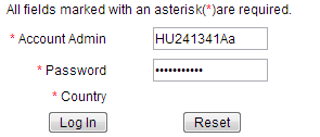 Az IM-XML admin site-on nem lehet országot választani. Az IM-XML admin site-ja az alábbi URL-en érhető el: http://coronado.ingrammicro.com/imxml/login.