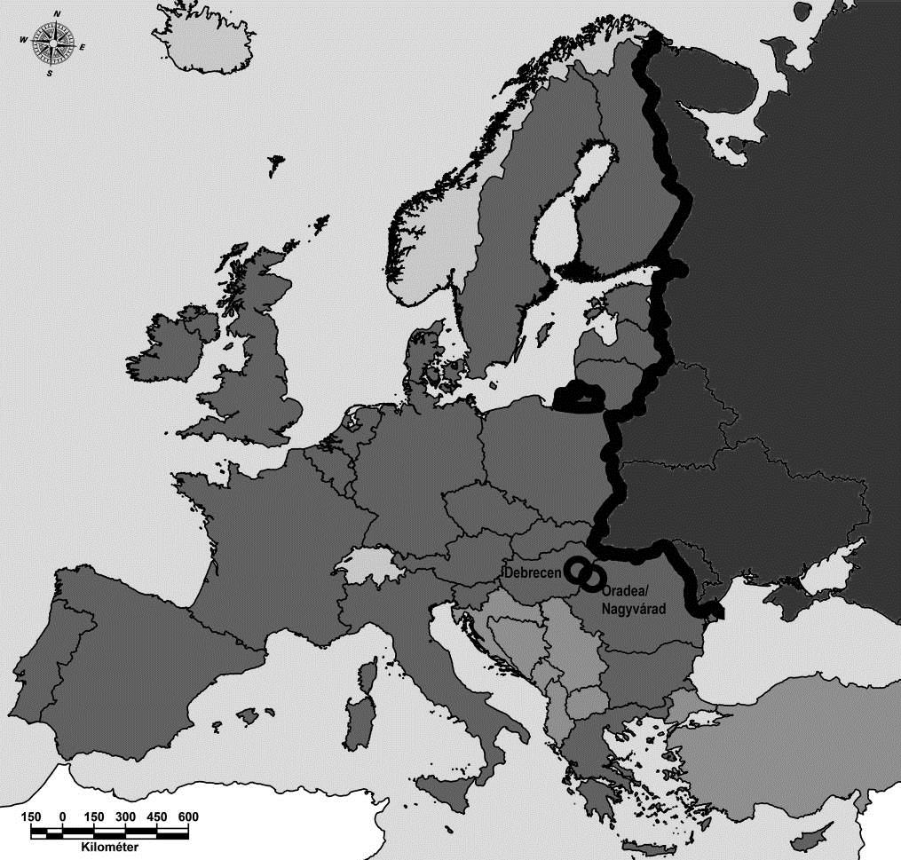 A HATÁROK ÉS A HATÁRON ÁTNYÚLÓ (CBC) KAPCSOLATOK SZEREPE A KIBŐVÜLT EURÓPAI UNIÓ KELETI PERIFÉRIÁJÁN Szerkesztette: Prof. Dr.