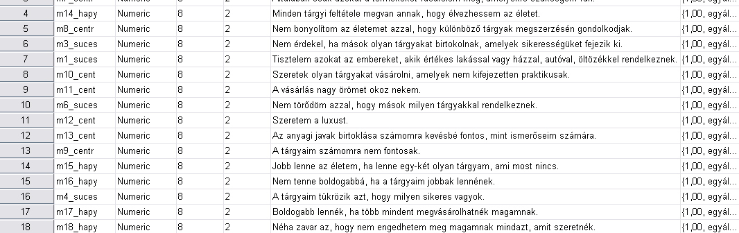 Feladat Megnyitás: faktoradat_msc.