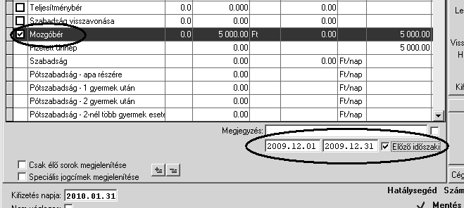 Ha egy jogcímet kiválaszt és ezek a kis gombok egyáltalán nem jelennek meg, akkor az a jogcím nem többszörözhető.