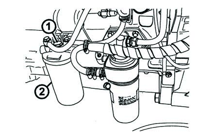 KARBANTARTÁSI UTASÍTÁSOK A motorolaj szűrő cseréje Minden alkalommal el kell végezni, amikor a motorolajat kicserélik.
