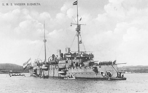 In 1915 stationed in the Bay of Cattaro and gave fire support with her guns against the Montenegro Army.