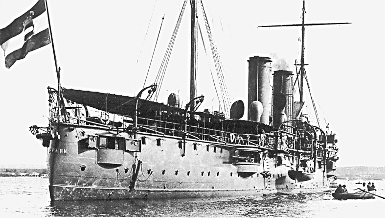 Laid down: 04/10/1897 Builder: Costs: Sister ships: Displacement: Length: Beam: Draught: Machinery: Bunkerage Endurance: Performance: Speed: Armaments: Protection: Others: Launched: 03/05/1899