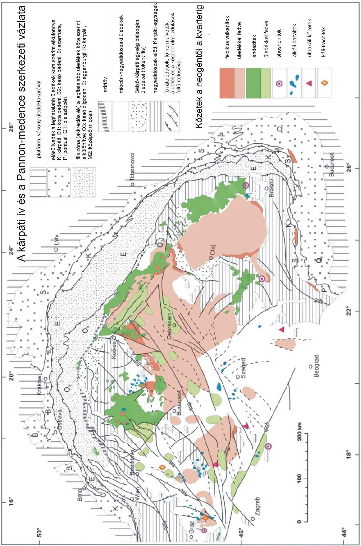 2. ábra: A Kárpát-Pannon-régió