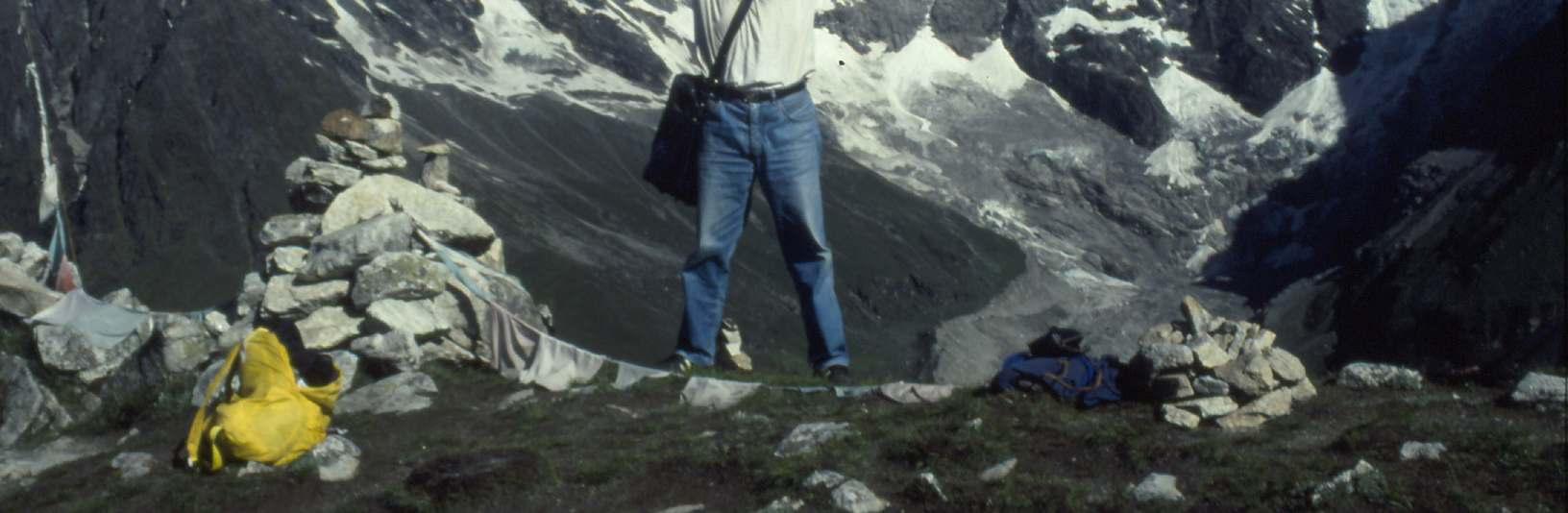 Yala csúcs, 5500 m, a háttérben a Langtang