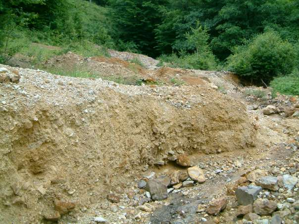 Bányameddőhányók Mine waste and soil Minimum metal concentration of mine wastes Maximum metal concentration of mine wastes Typical forest soils average in the Northern Toka catchment HU Environmental