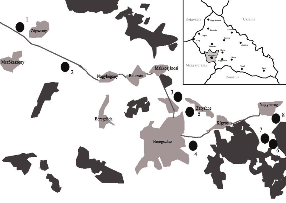 Előzetes adatok a beregszászi-dombság orthoptera faunájához 109 1.