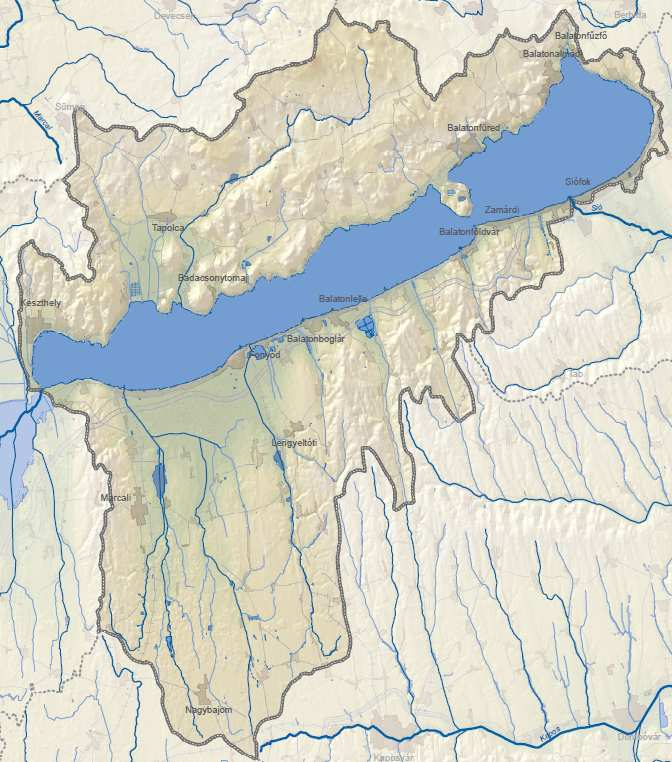 1 Vízgyűjtők és víztestek jellemzése Magyarország teljes területe a Duna medencébe esik, így a Duna vízgyűjtőre (a VKI-ben bevezetett fogalomnak megfelelően a Duna vízgyűjtő-kerületre) az ország