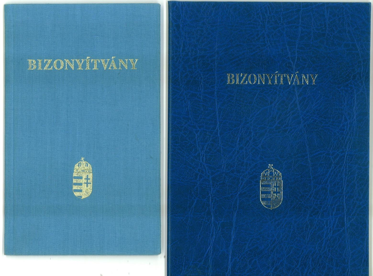 1993-2006 OKJ-s bizonyítvány 10/1993. (XII.3O.) MüM rendelete 37.