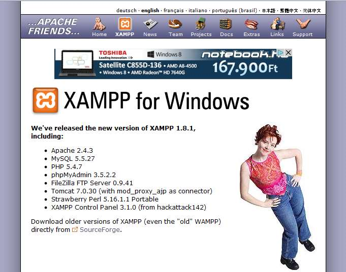 MySQL letöltése (1) XAMPP