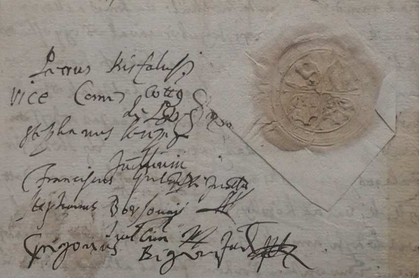 247 Додаток Ф Уривок з акту відомства Березького комітату (1643 р.