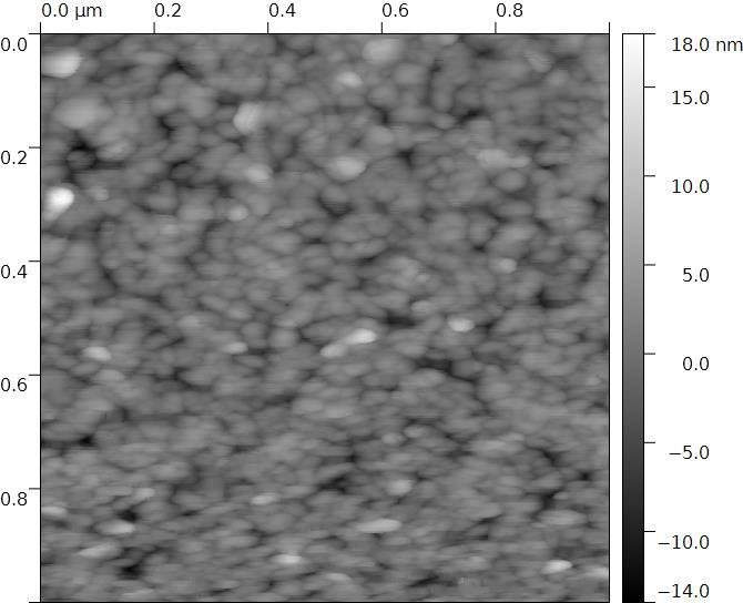5. táblázat: 200 C és 250 C-on készített rétegek felületi érdességének összehasonlítása 200 C 250 C 0 % 0 % RMS = 2,62 nm RMS = 2,56 nm 3 % 3 % RMS = 2,41 nm RMS = 2,63 nm A mért értékek