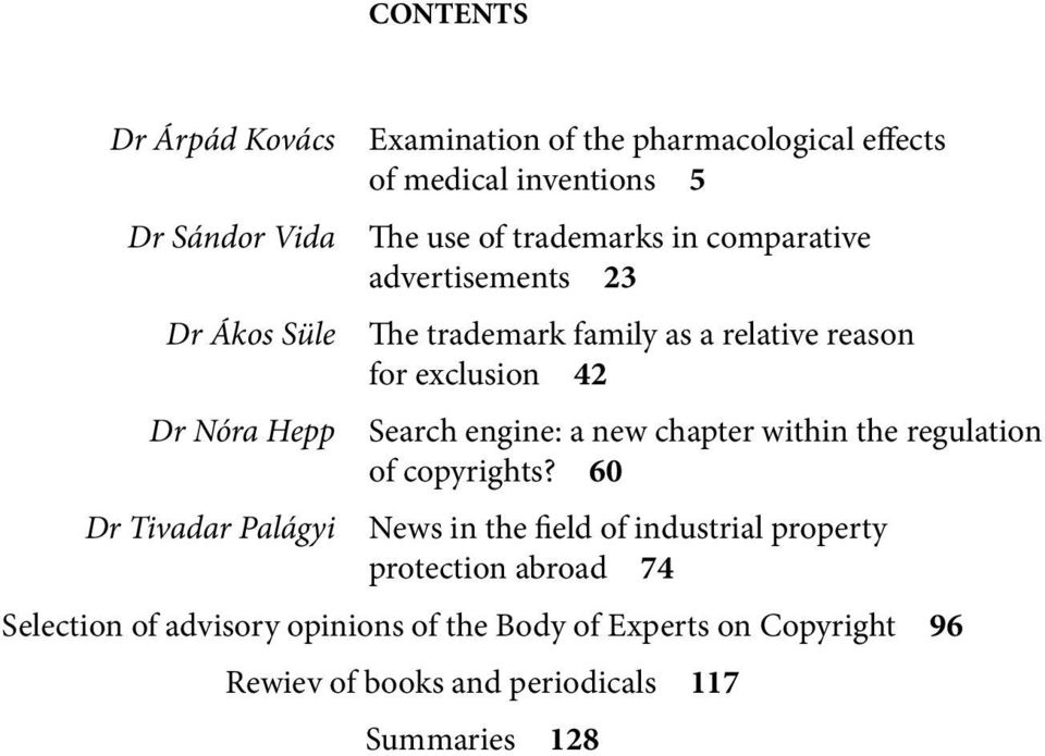 exclusion 42 Search engine: a new chapter within the regulation of copyrights?