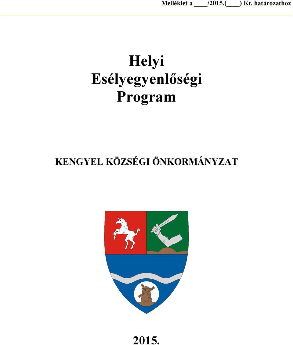 Esélyegyenlőségi Program