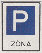 112/b. ábra 112/c. ábra e/2. Várakozási övezet (zóna) (112/d. ábra); a tábla azt jelzi, hogy az úton a várakozás megengedett vagy - 113. és 114.