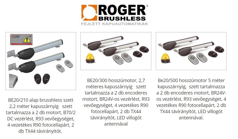 Kimondottan társasházi rendszerekhez kifejlesztett Brusshless motorok/motorszettek: Egy forradalmi technológia, ami megváltoztatja a kapu-automatizálást Röviden a technológiáról: Számos előnnyel