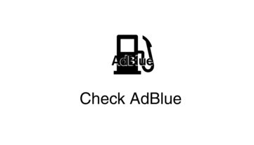 A feltétel JVM0543XZ Ez a figyelmeztetés akkor jelenik meg, ha az AdBlue szintje a tartályban csökkenni kezd. Töltse fel az AdBlue tartályt amint lehet.