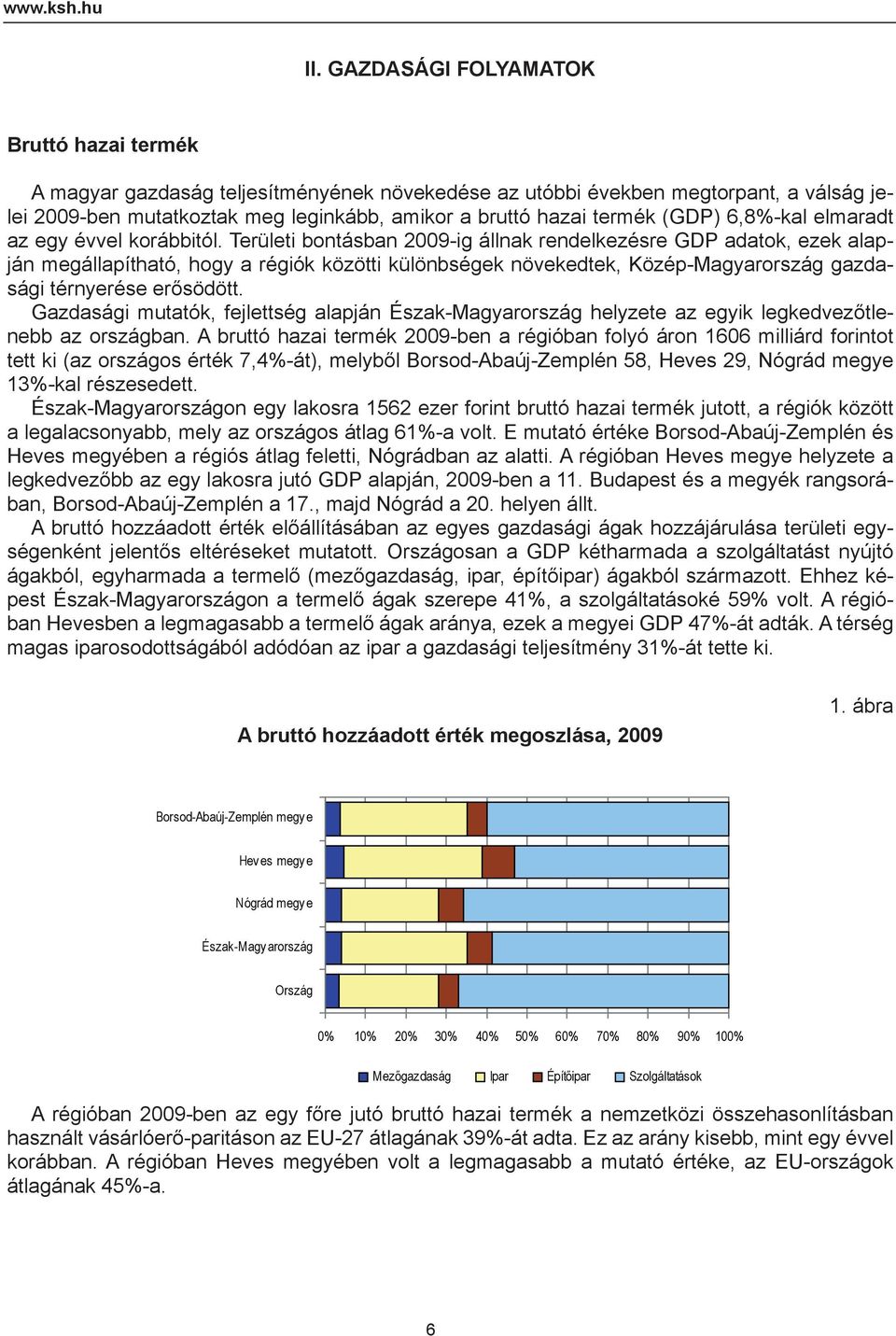 (GDP) 6,8%-kal elmaradt az egy évvel korábbitól.