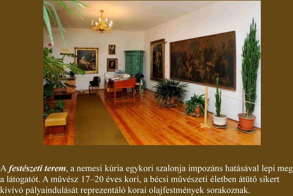 A művész 17 20 éves kori, a bécsi művészeti életben