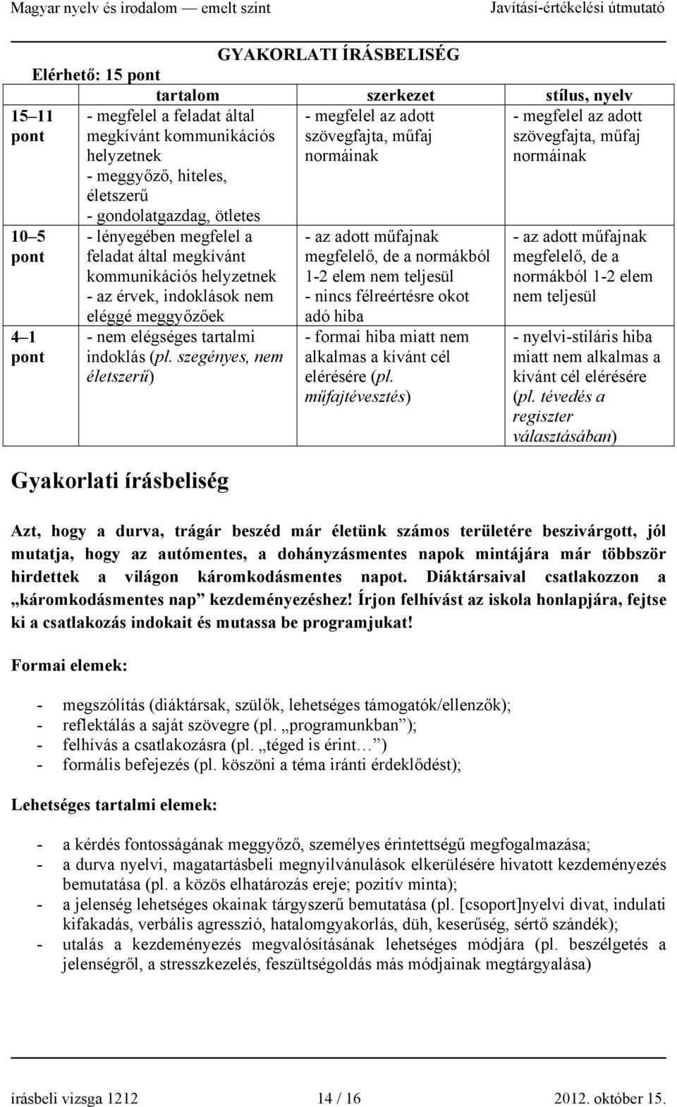 nem eléggé meggyőzőek - nem elégséges tartalmi indoklás (pl.