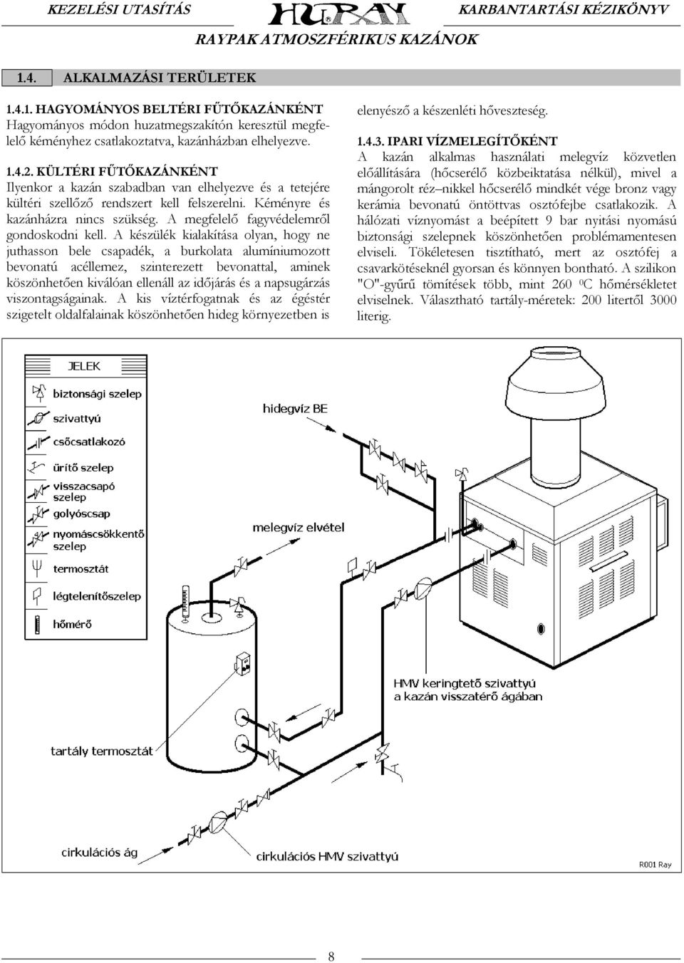 A megfelelő fagyvédelemről gondoskodni kell.