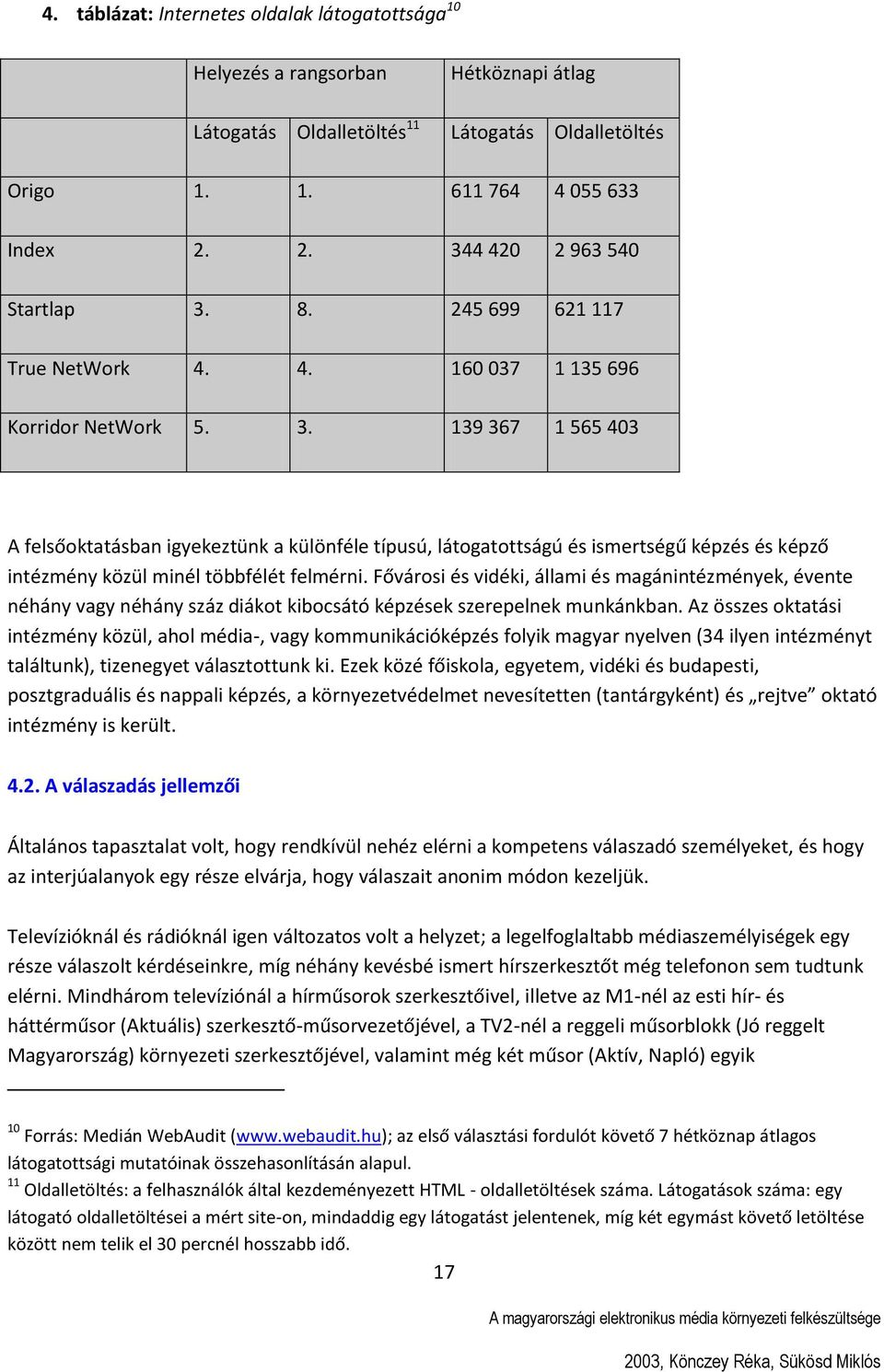 Fővárosi és vidéki, állami és magánintézmények, évente néhány vagy néhány száz diákot kibocsátó képzések szerepelnek munkánkban.