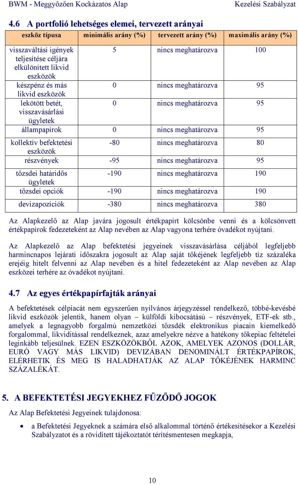 befektetési -80 nincs meghatározva 80 eszközök részvények -95 nincs meghatározva 95 tızsdei határidıs -190 nincs meghatározva 190 ügyletek tızsdei opciók -190 nincs meghatározva 190 devizapozíciók