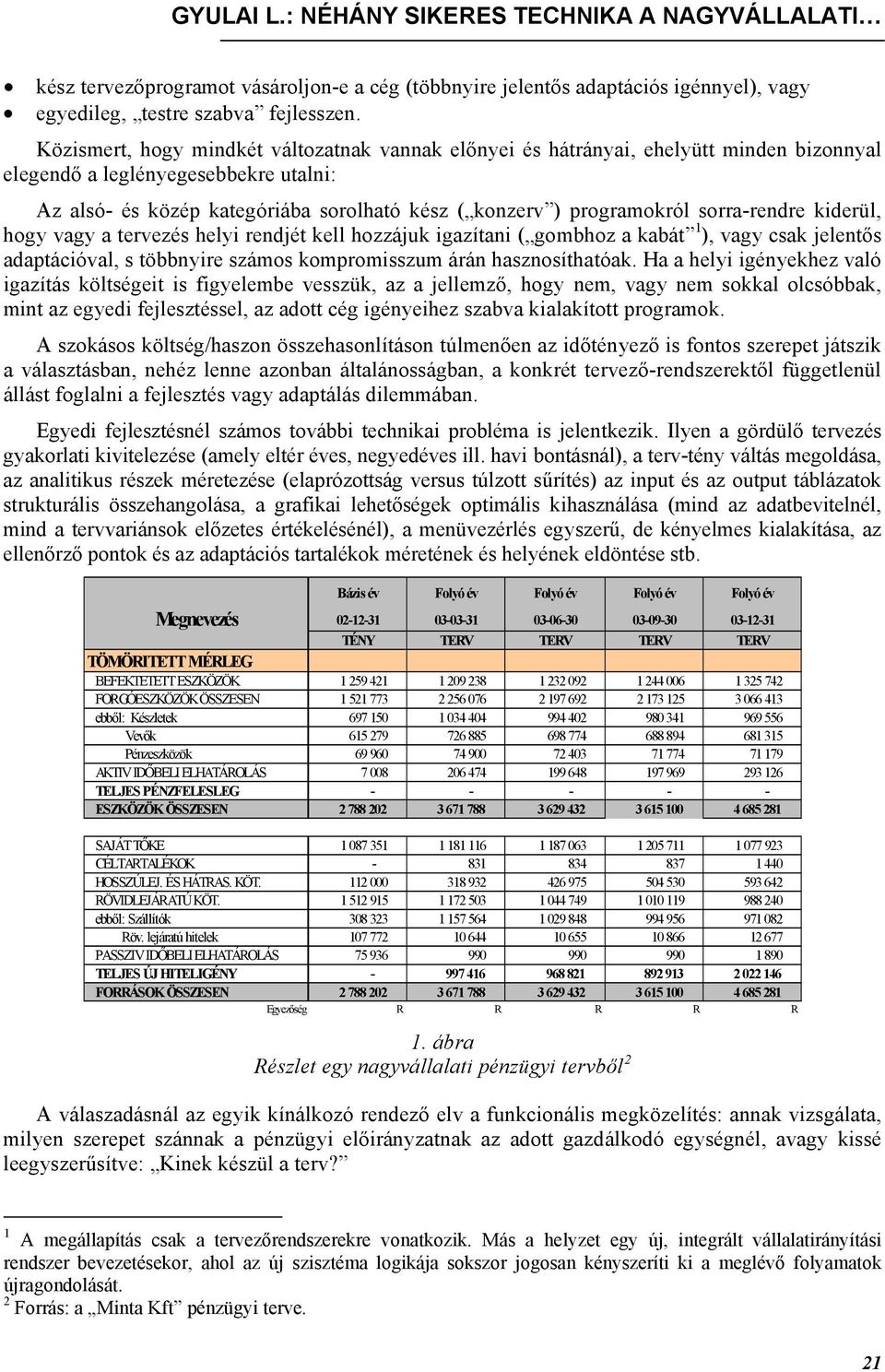 sorra-rendre kiderül, hogy vagy a tervezés helyi rendjét kell hozzájuk igazítani ( gombhoz a kabát 1 ), vagy csak jelentős adaptációval, s többnyire számos kompromisszum árán hasznosíthatóak.