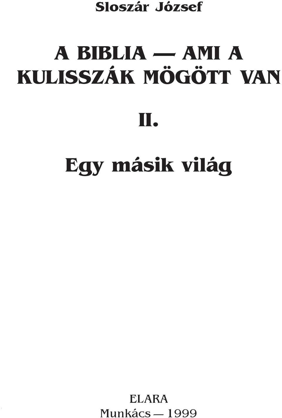 MÖGÖTT VAN II.