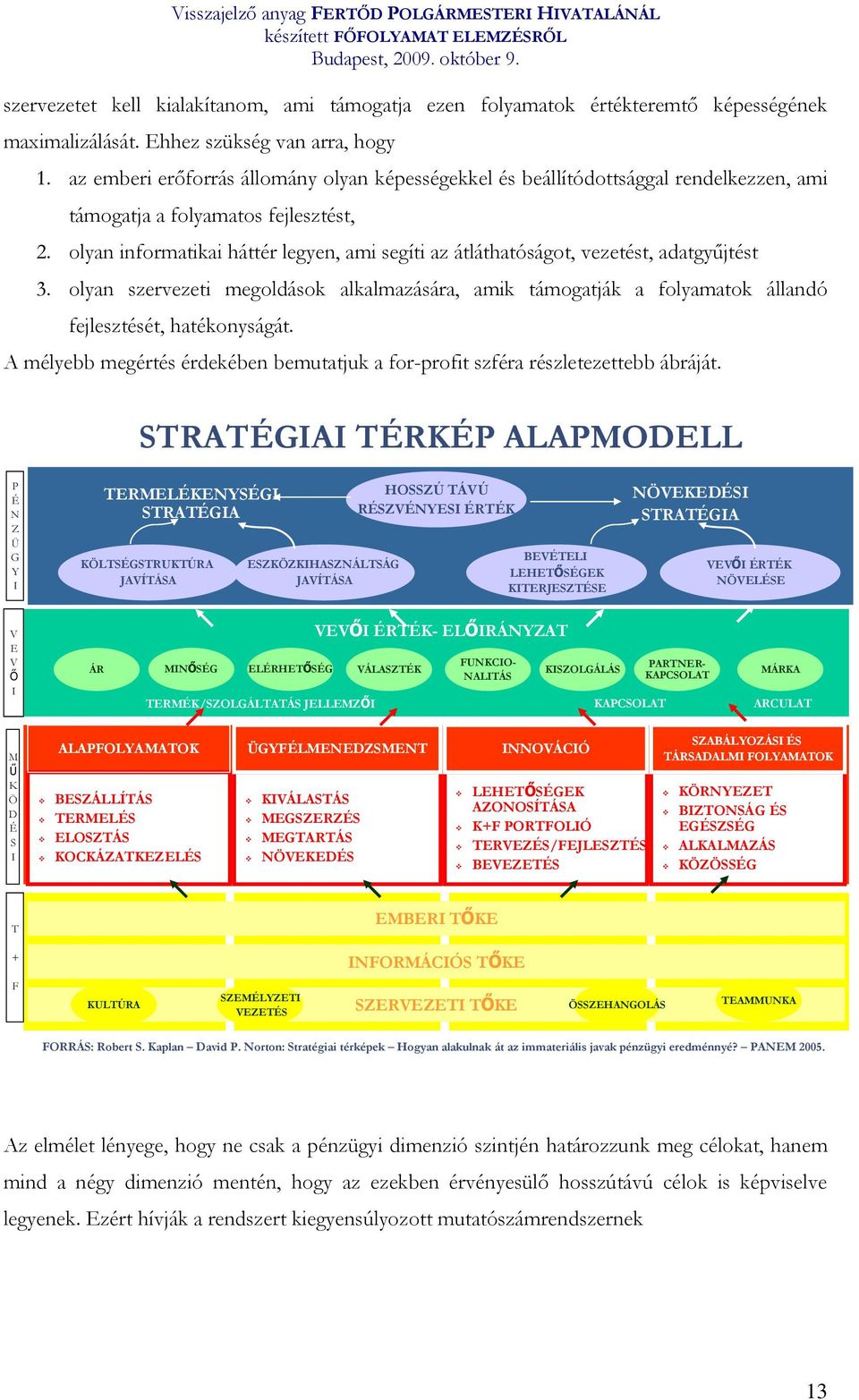 olyan informatikai háttér legyen, ami segíti az átláthatóságot, vezetést, adatgyűjtést 3. olyan szervezeti megoldások alkalmazására, amik támogatják a folyamatok állandó fejlesztését, hatékonyságát.