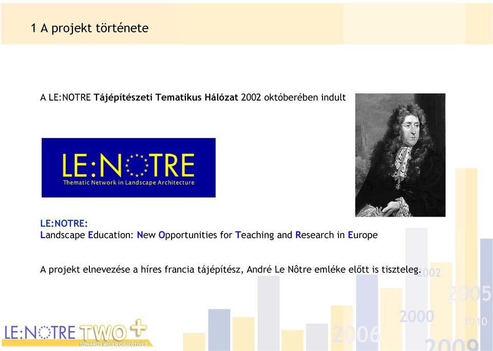 Opportunities for Teaching and Research in Europe A projekt