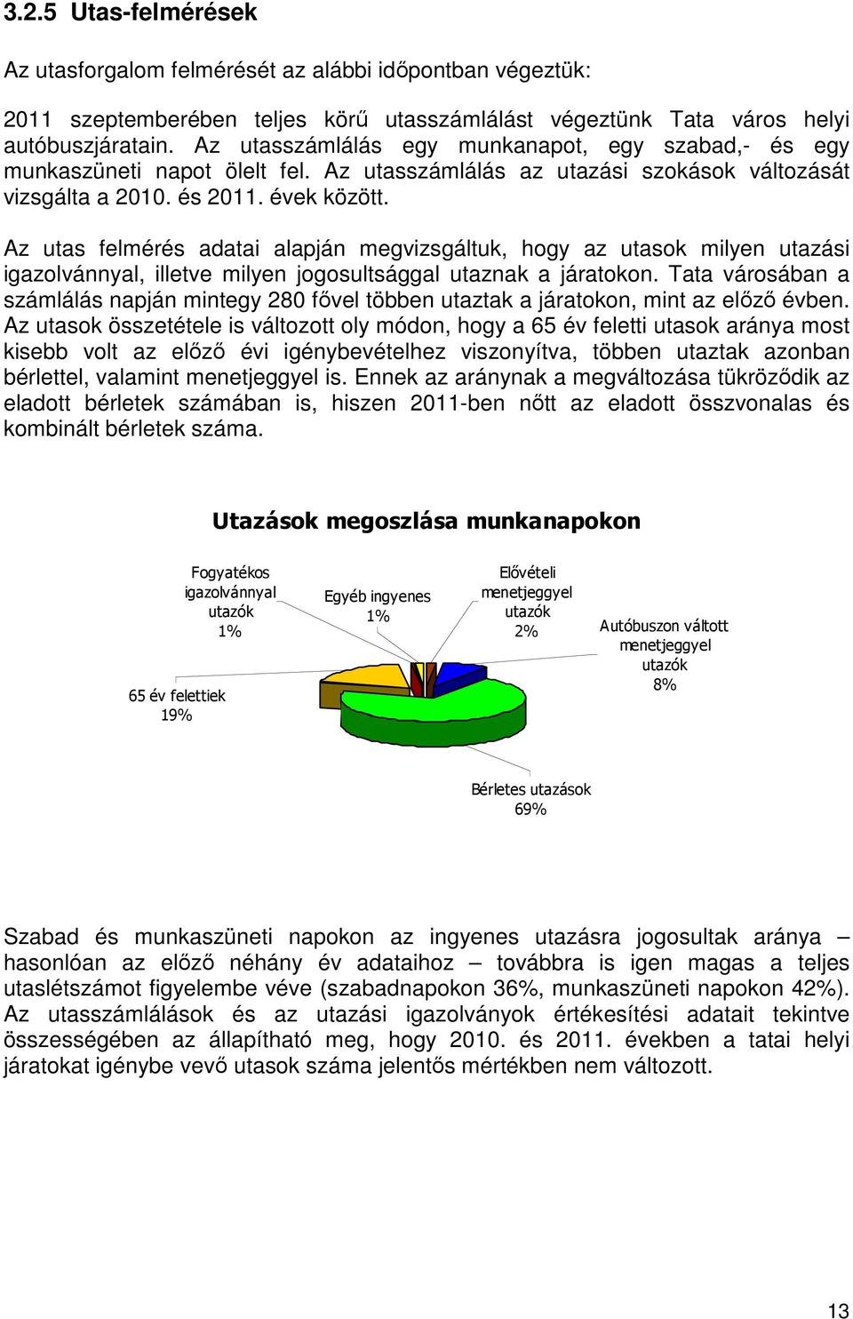 Az utas felmérés adatai alapján megvizsgáltuk, hogy az utasok milyen utazási igazolvánnyal, illetve milyen jogosultsággal utaznak a járatokon.